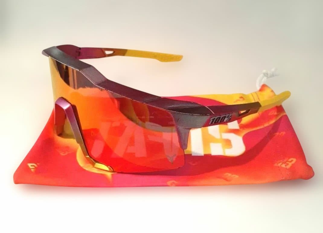 中古 100% SPEEDCRAFT タティス ワンハンドレッド サングラス