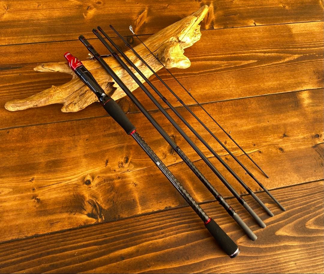 カーボンロッド　ライトショアジギング 10ft パックロッド　ベイトロッド　新品