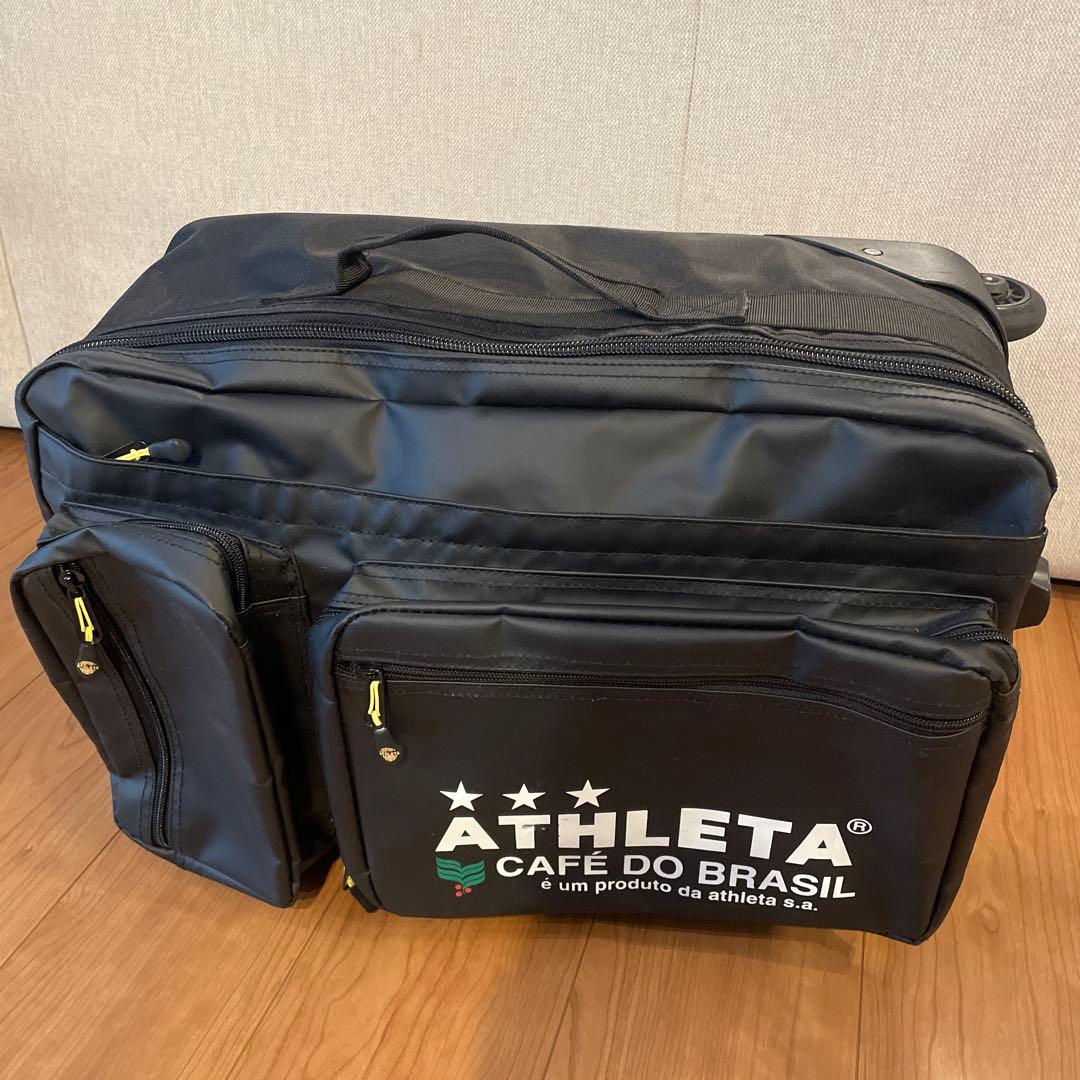 【USED】ATHLETA アスレタ 多収納キャリーケース 合宿・遠征バック