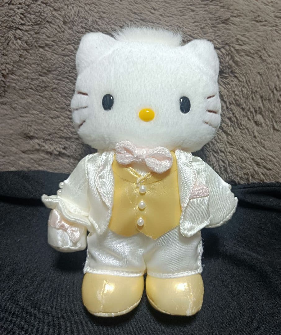 希少 ハローキティ ウェディングドール キティ＆ダニエル ウエルカムドール♡