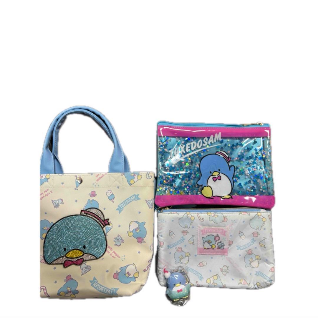 Tuxedosam トートバッグとポーチセット　ちびっとも