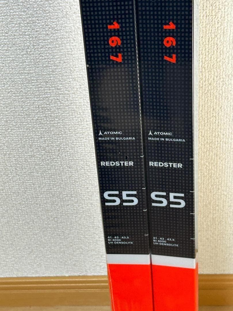 アトミック クロスカントリースキー REDSTER S5 167cm フリー