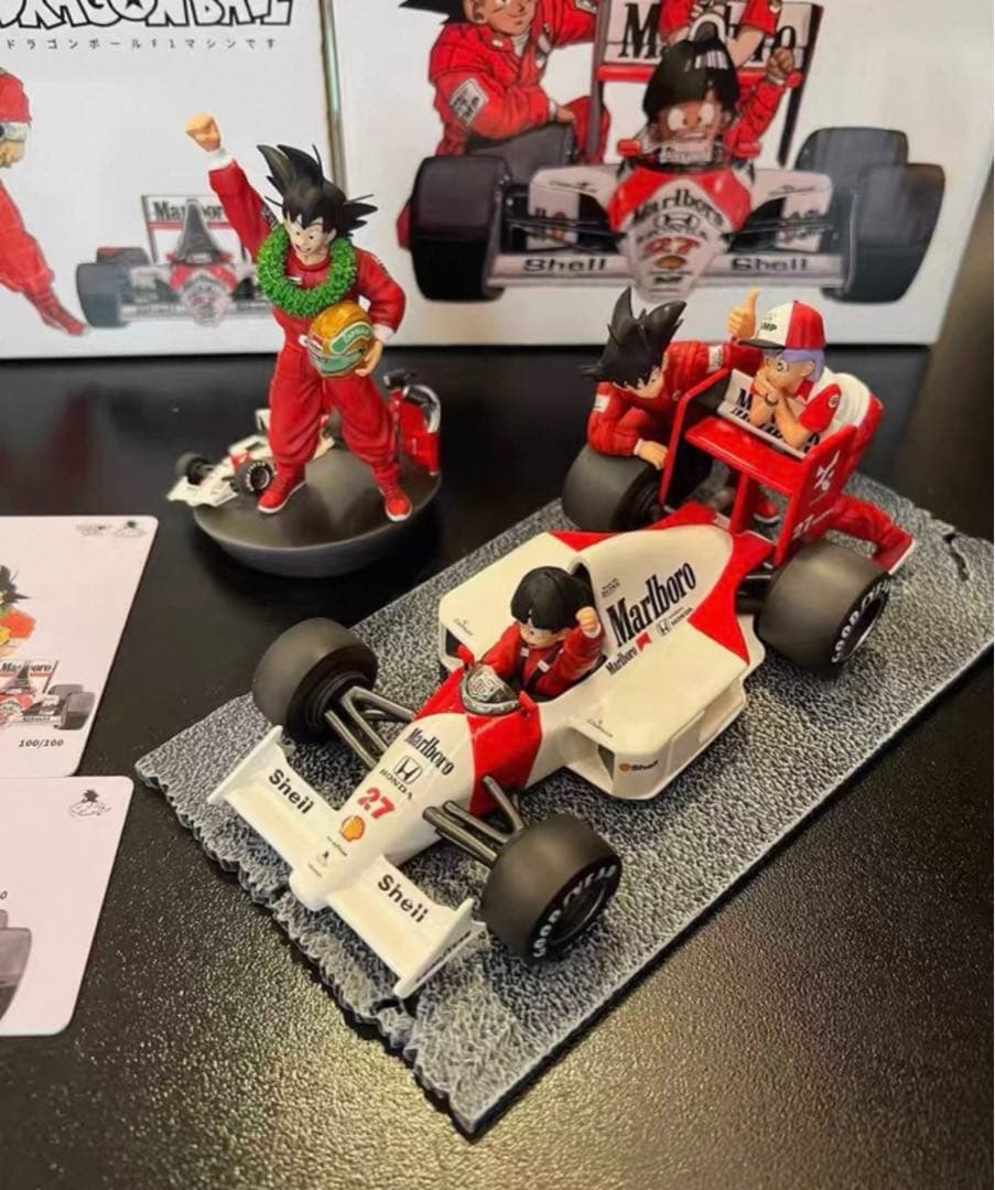 ドラゴンボール 孫悟空 孫悟飯 ブルマ フィギュア ガレージキット