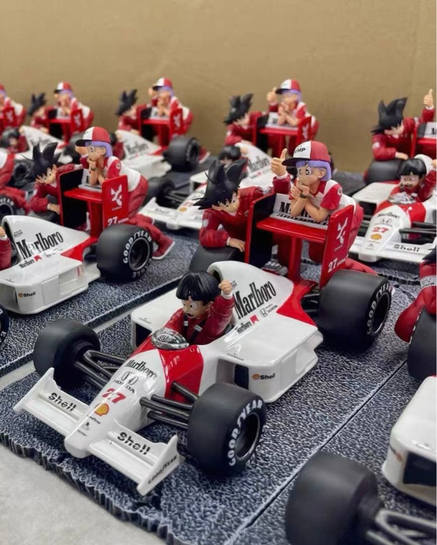 ドラゴンボール 孫悟空 孫悟飯 ブルマ フィギュア ガレージキット