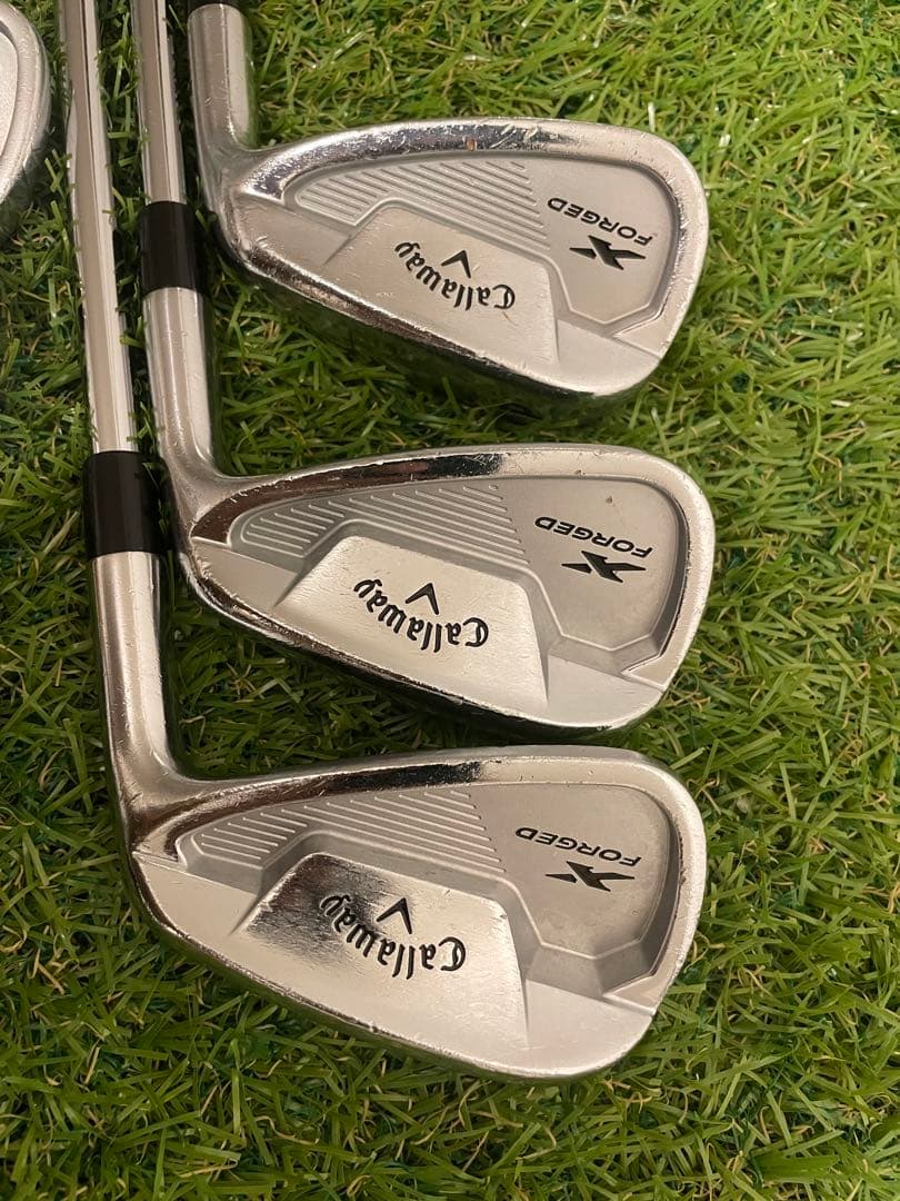 キャロウェイ 2021 X フォージド STAR アイアン 7本　Sシャフト