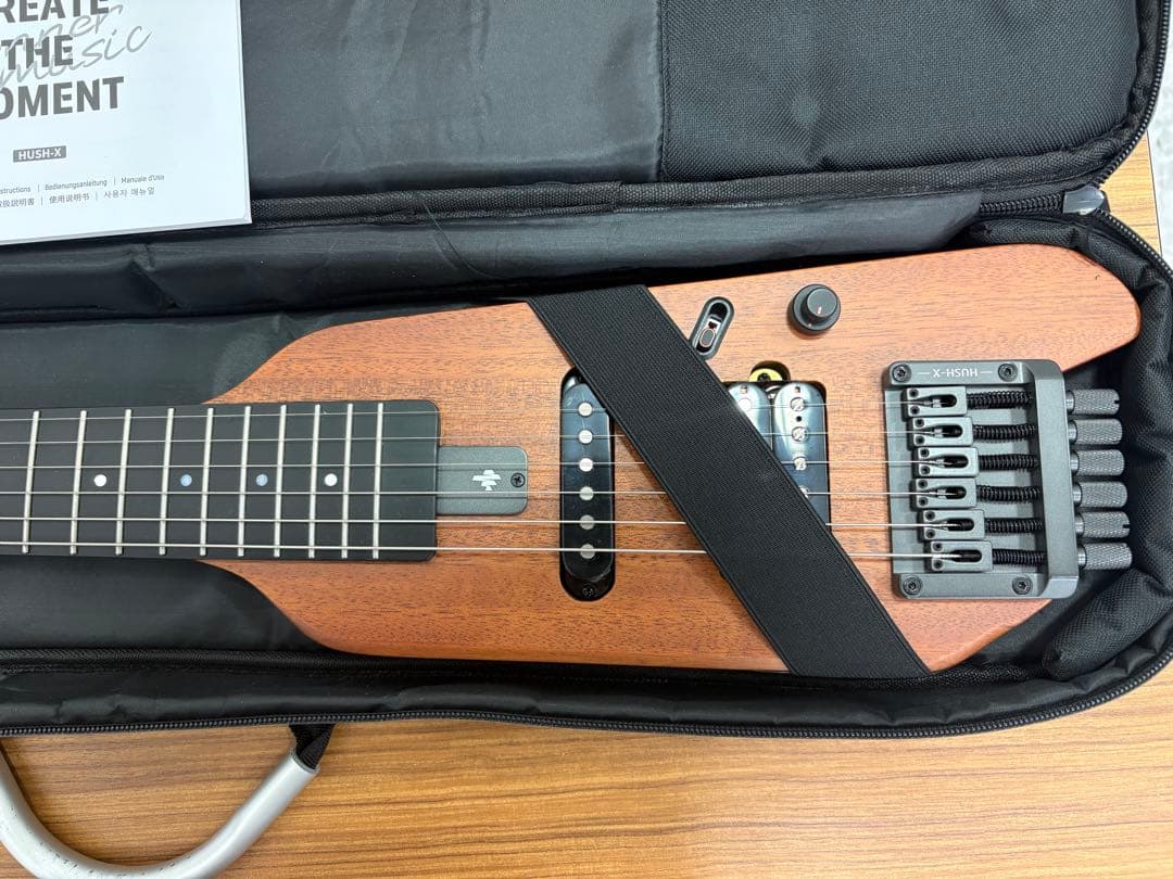 【付属品完備】Donner HUSH-X エレキギター ヘッドレス