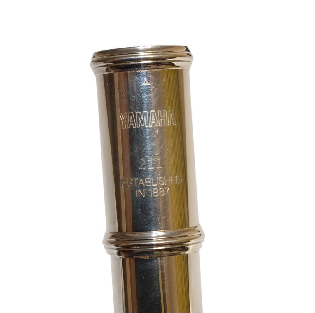 【美品】YAMAHA YFL-211 Eメカ 後期型 銀メッキ