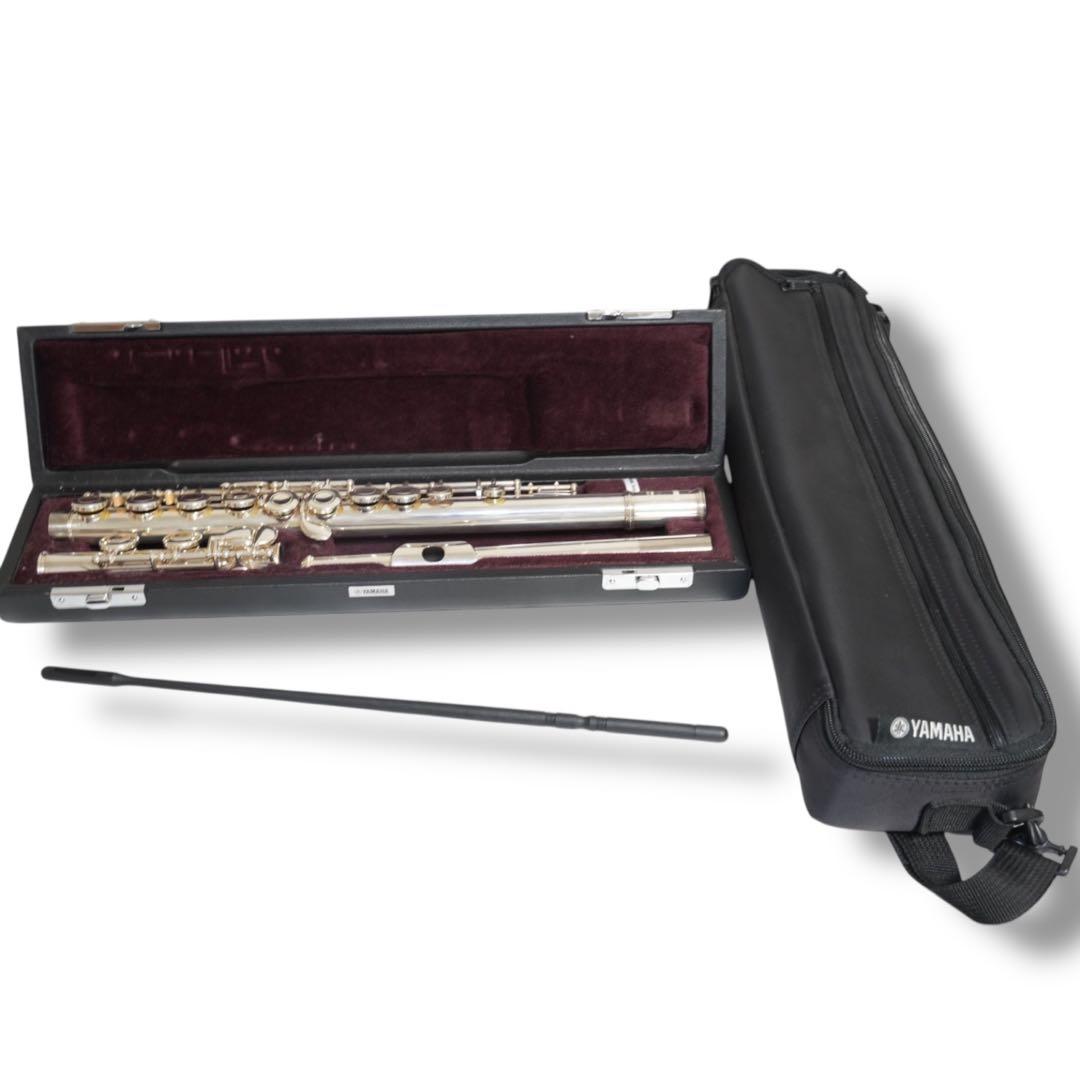 【美品】YAMAHA YFL-211 Eメカ 後期型 銀メッキ