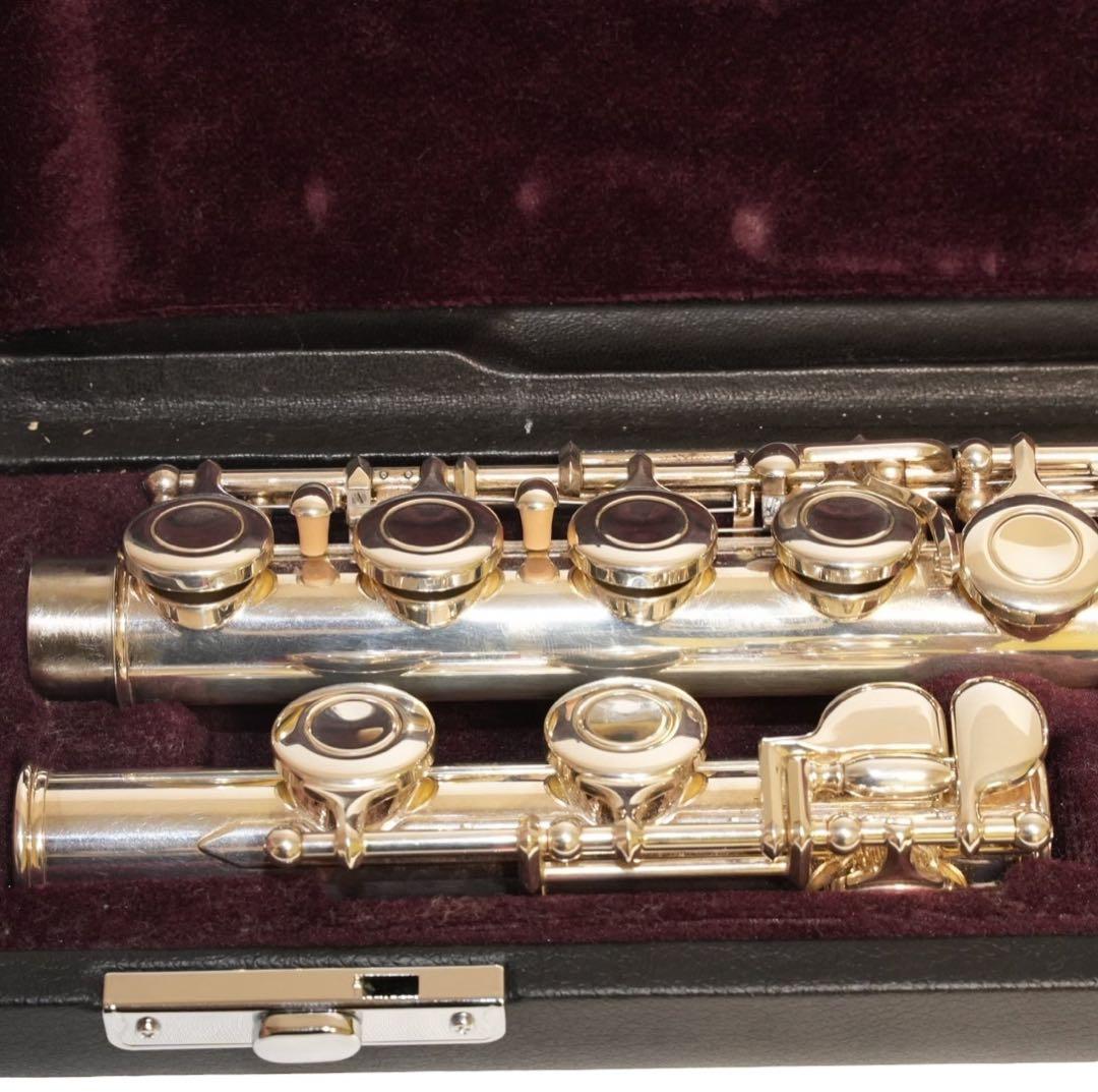 【美品】YAMAHA YFL-211 Eメカ 後期型 銀メッキ