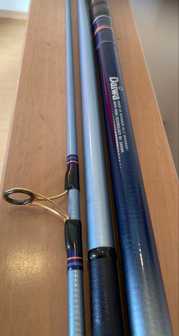 GP　極美品未使用ウィスカーザキャスター/Daiwa並継投竿