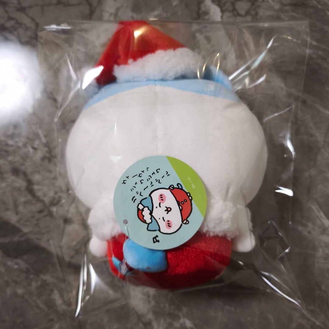 レア 希少 ちいかわ ハチワレ クリスマス サンタさんだ！ぬいぐるみS