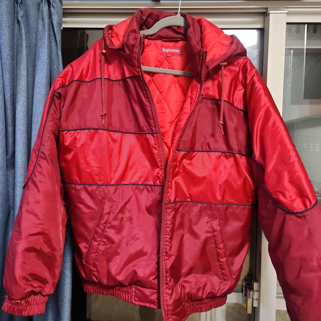 Supreme　シュプリーム　ダウンジャケット　赤 red
