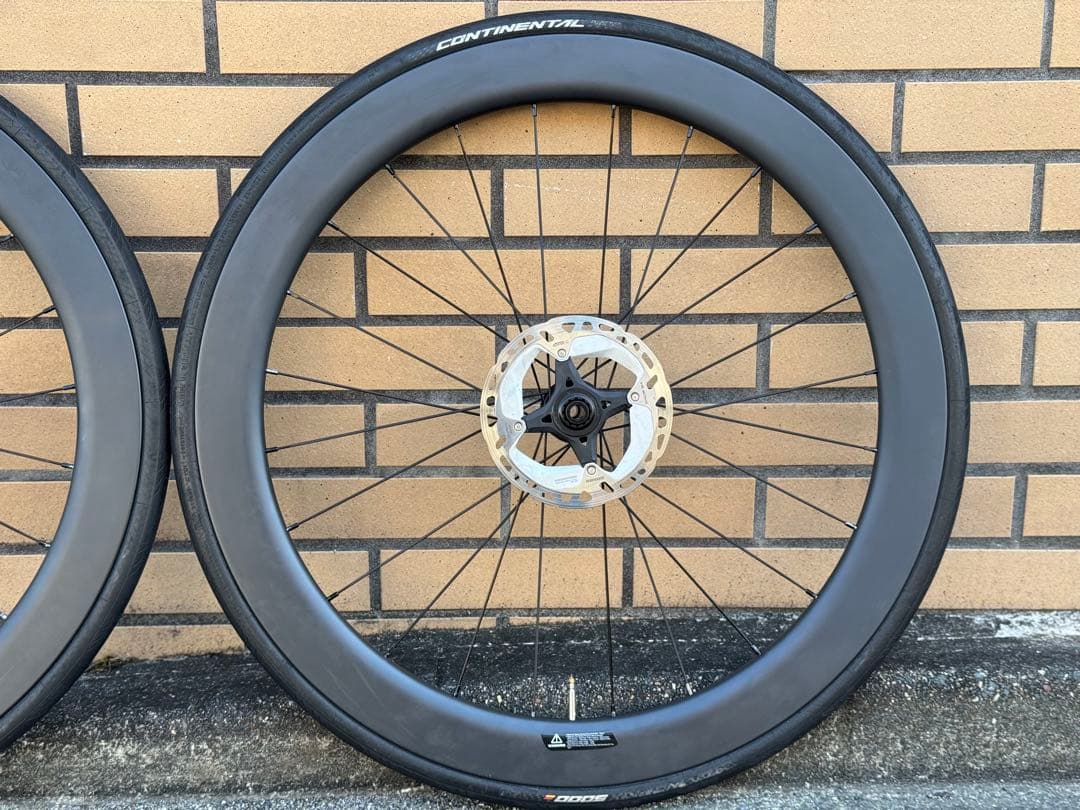 スーパーチーム　カーボンホイール　55mm ディスク　ロードバイク