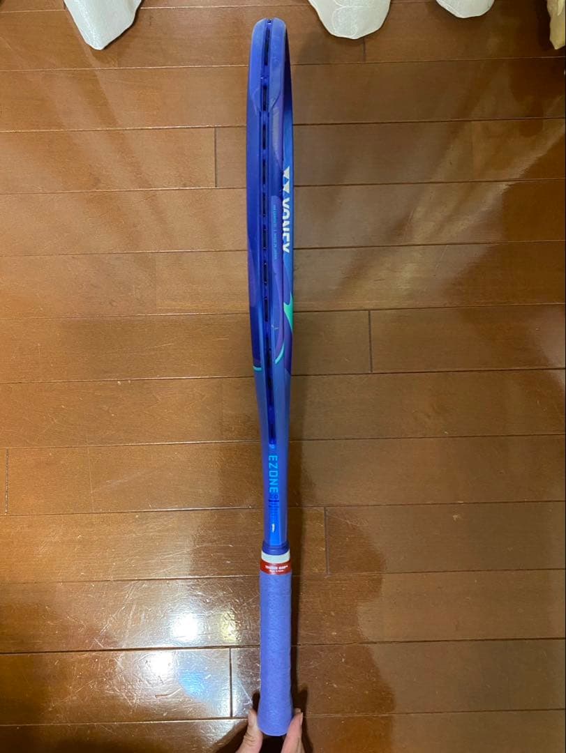 12月15日商品取り下げますYONEX EZONE 100 テニスラケット 青
