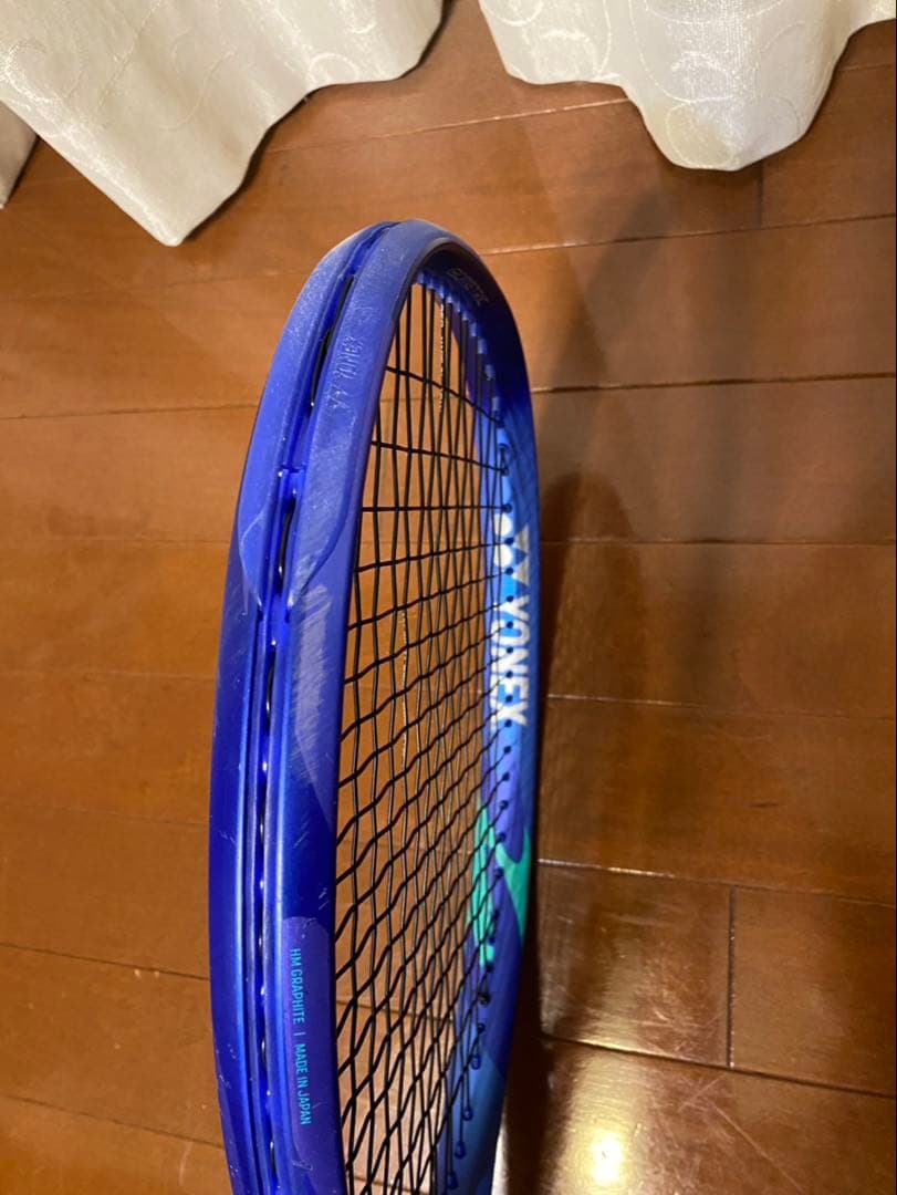 12月15日商品取り下げますYONEX EZONE 100 テニスラケット 青