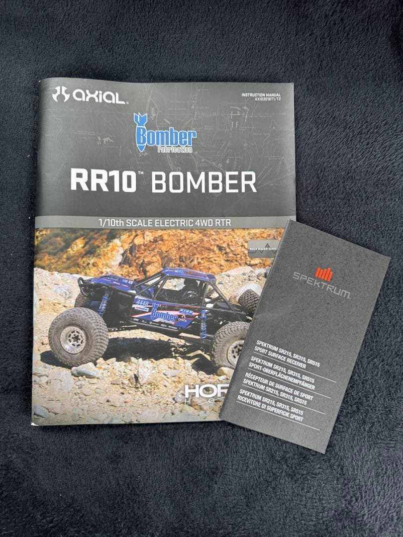 ホビーラジコン axial RR10 bomber RC