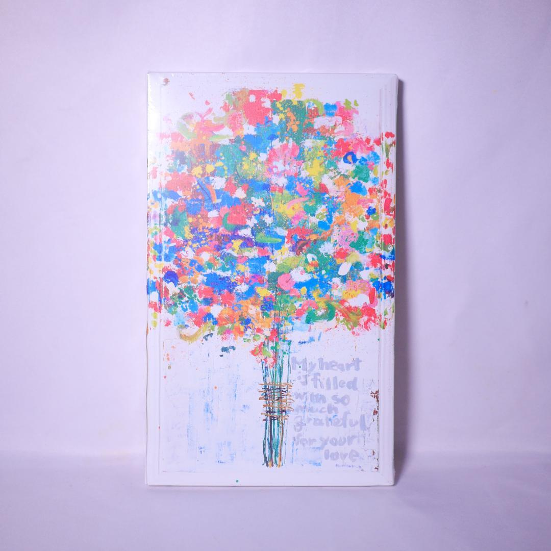 木梨憲武 キャンバスアート《感謝》木梨憲武展 2022 数量限定 絵画 アート