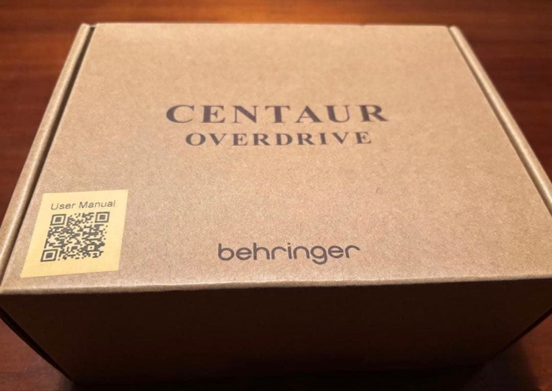 【新品】Behringer CENTAUR OVERDRIVE ベリンガー