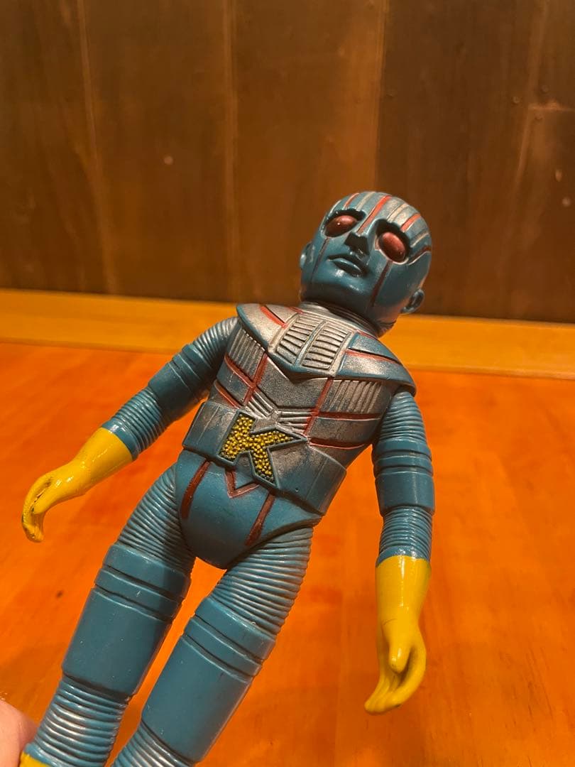 希少　ポピー　ロボット刑事K ソフビ　ミドルサイズ 約21cm