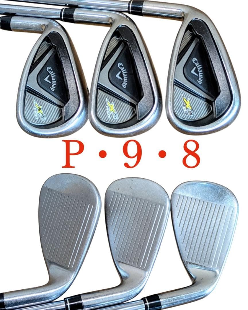 レフティ 左利き キャロウェイ☆Callaway X2 HOT 5番～9番 P