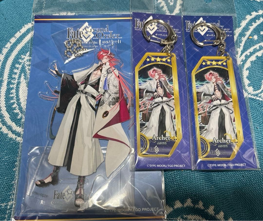 FGO Fate 高杉 アクスタ サーヴァントキーホルダー セット