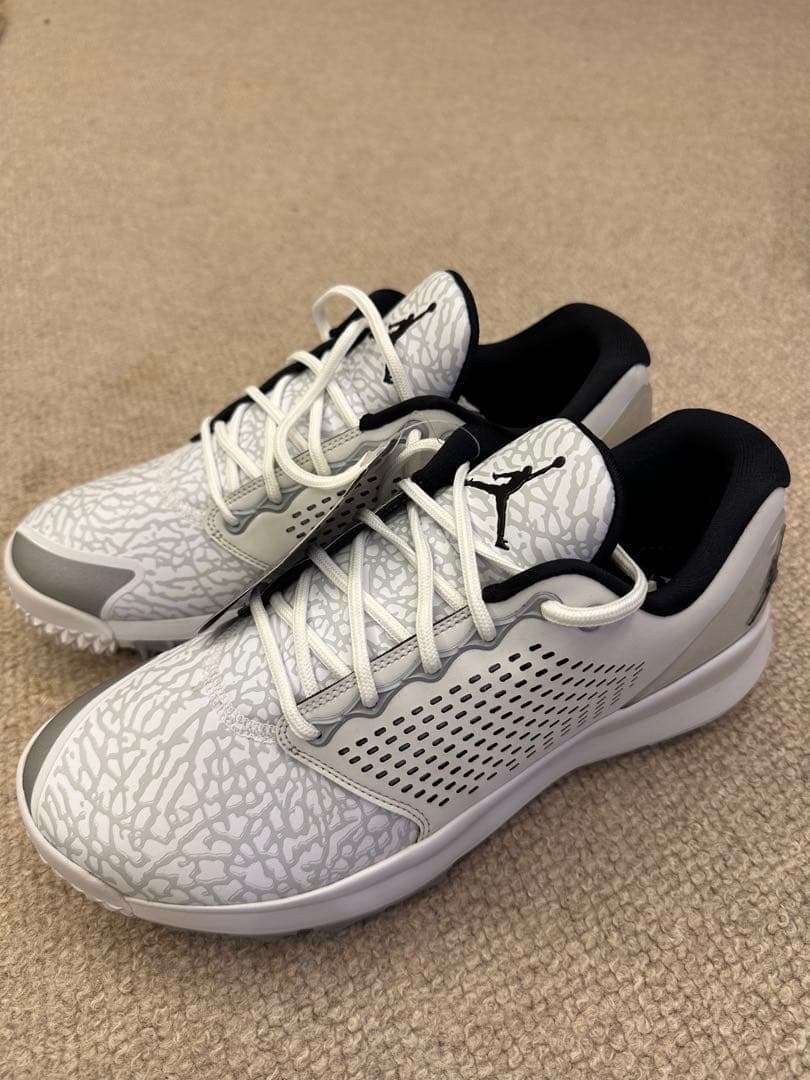 Nike Jordan ゴルフシューズ ホワイト/グレー