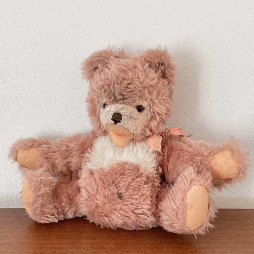 オールドシュタイフ　テディベア　シュタイフ　ぬいぐるみ　ドイツ　ヴィンテージ