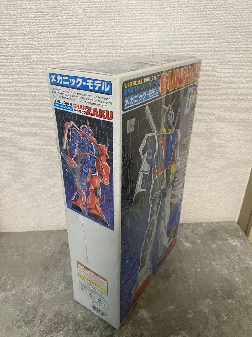 メカニックモデルガンダム1/72ザク1/60スケールセット