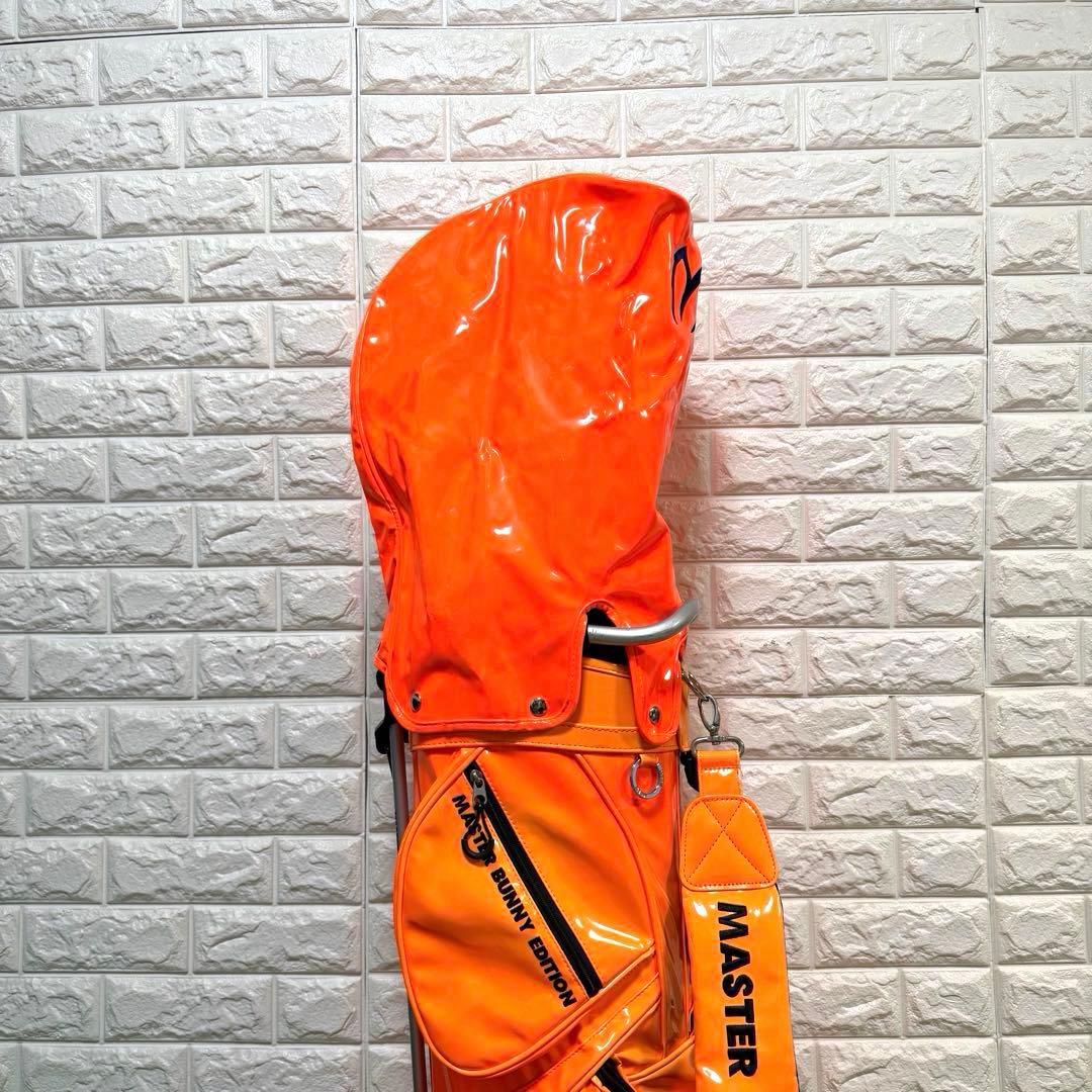 MASTER BUNNY キャディーバッグ　スタンド式　エナメル　希少カラー