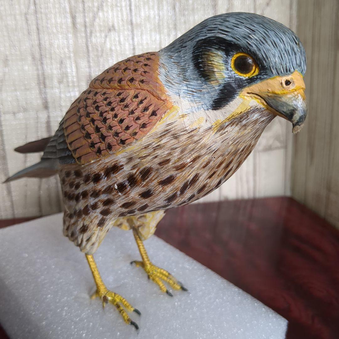 バードカービング　チョウゲンボウ