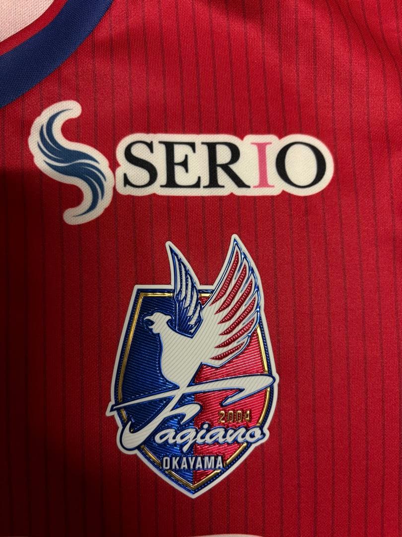 ファジアーノ岡山 江坂任 8番 2025シーズンモデル Oサイズ