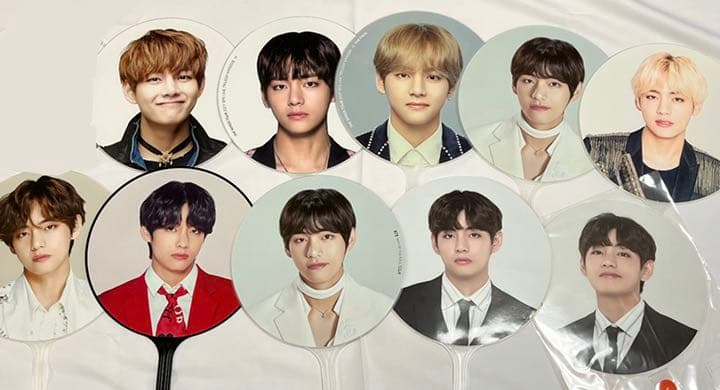 テヒョン 団扇 テテ BTS