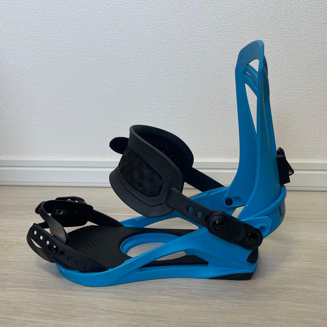 【美品】UNION FLITE PRO スノーボードビンディング 青