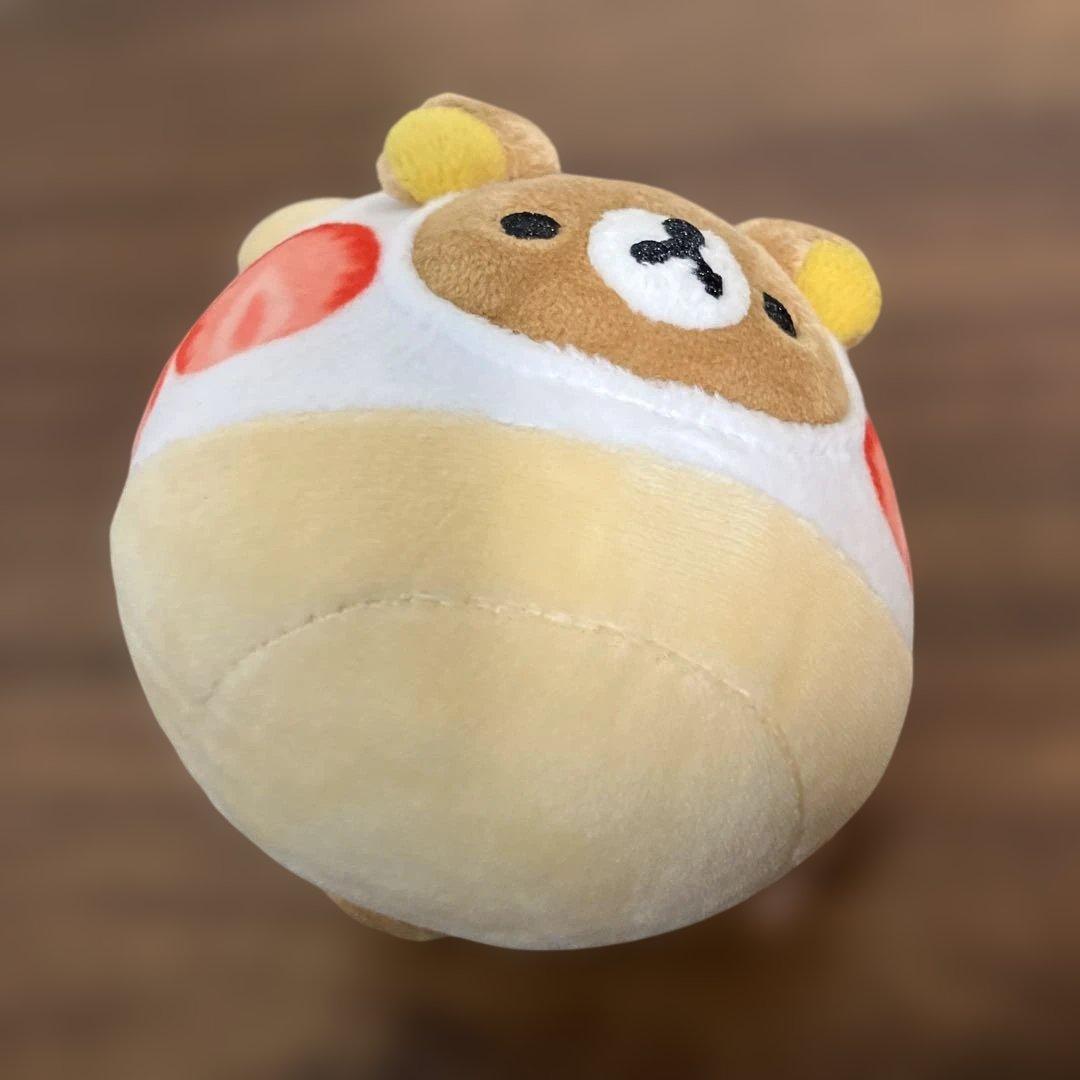 リラックマ　ぶらさげぬいぐるみ　マリトッツォ