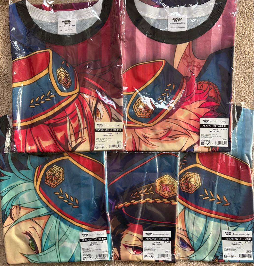 五奇人 フルグラフィックTシャツ