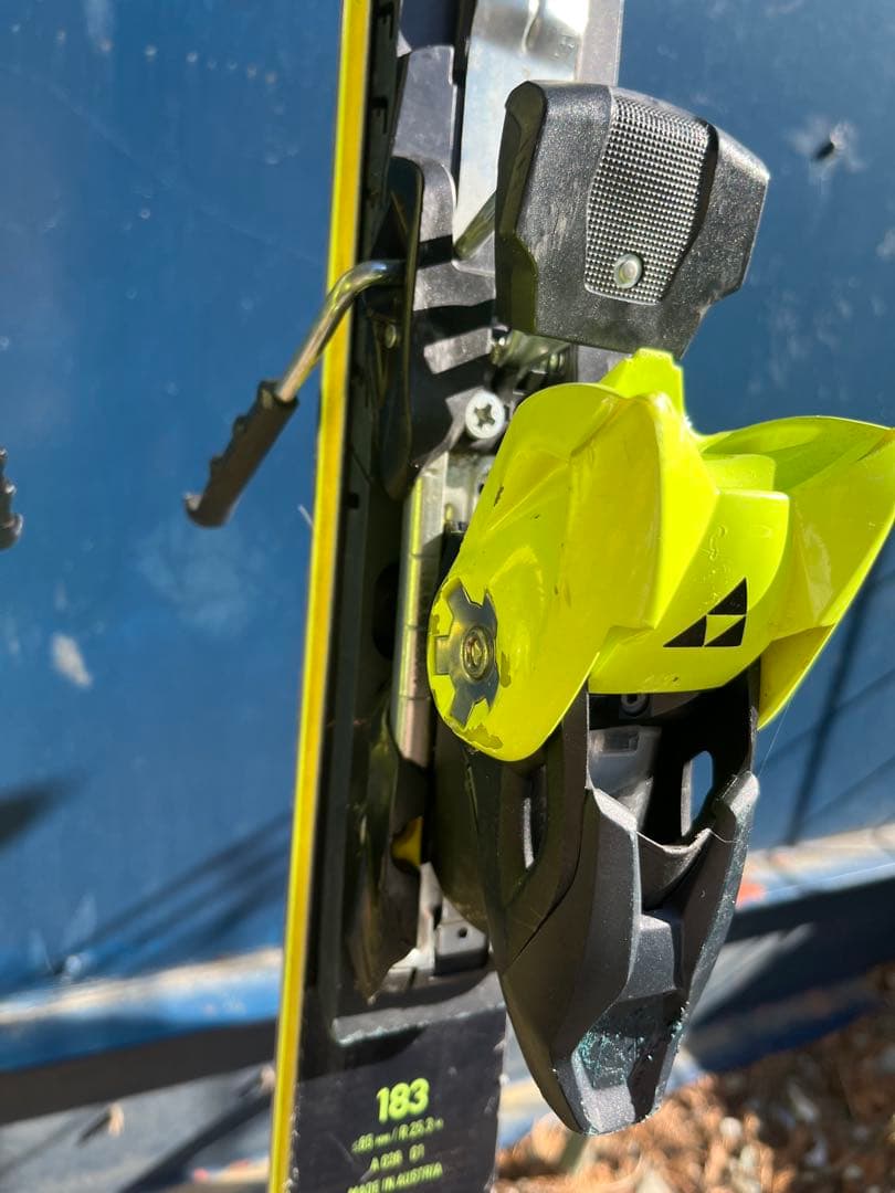 FISCHER RC4 GS 183cmスキー ビインディング付き