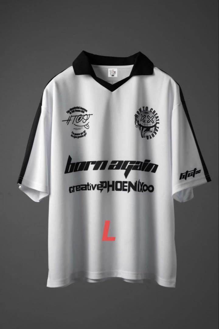 TAKUYA∞の創り方 フットボール Tシャツ ホワイト サイズL