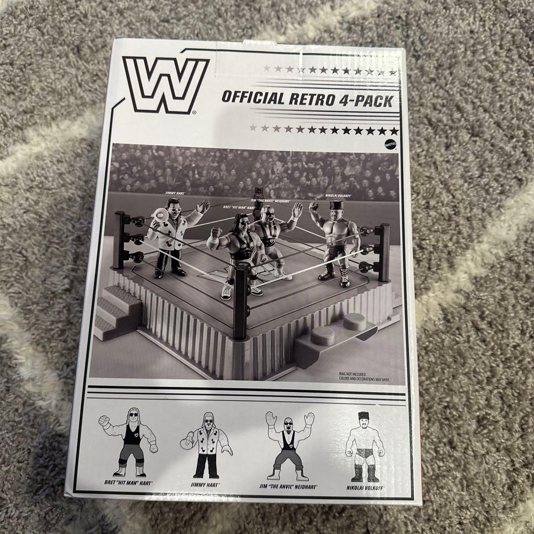 スポーツ WWE MATTEL OFFICIAL RETRO 4-PACK