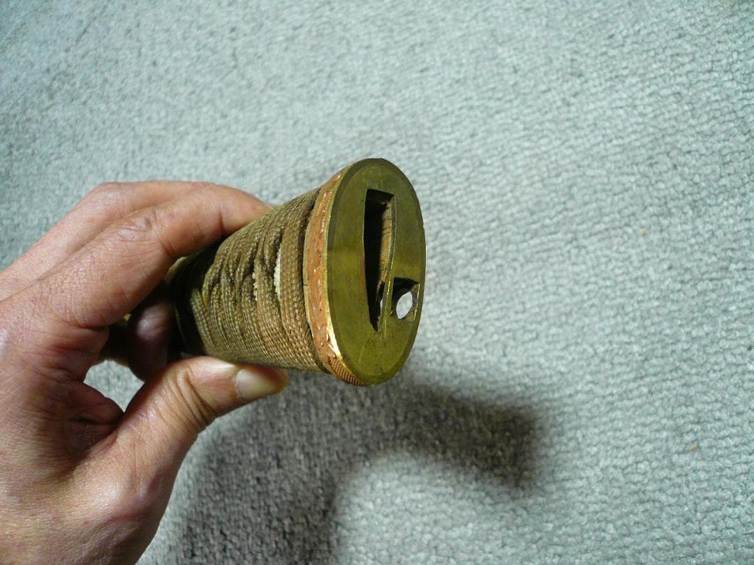 軍刀 柄 旧日本軍 刀装具 時代物 日本刀 士官 鮫皮 将校 儀礼刀 指揮刀