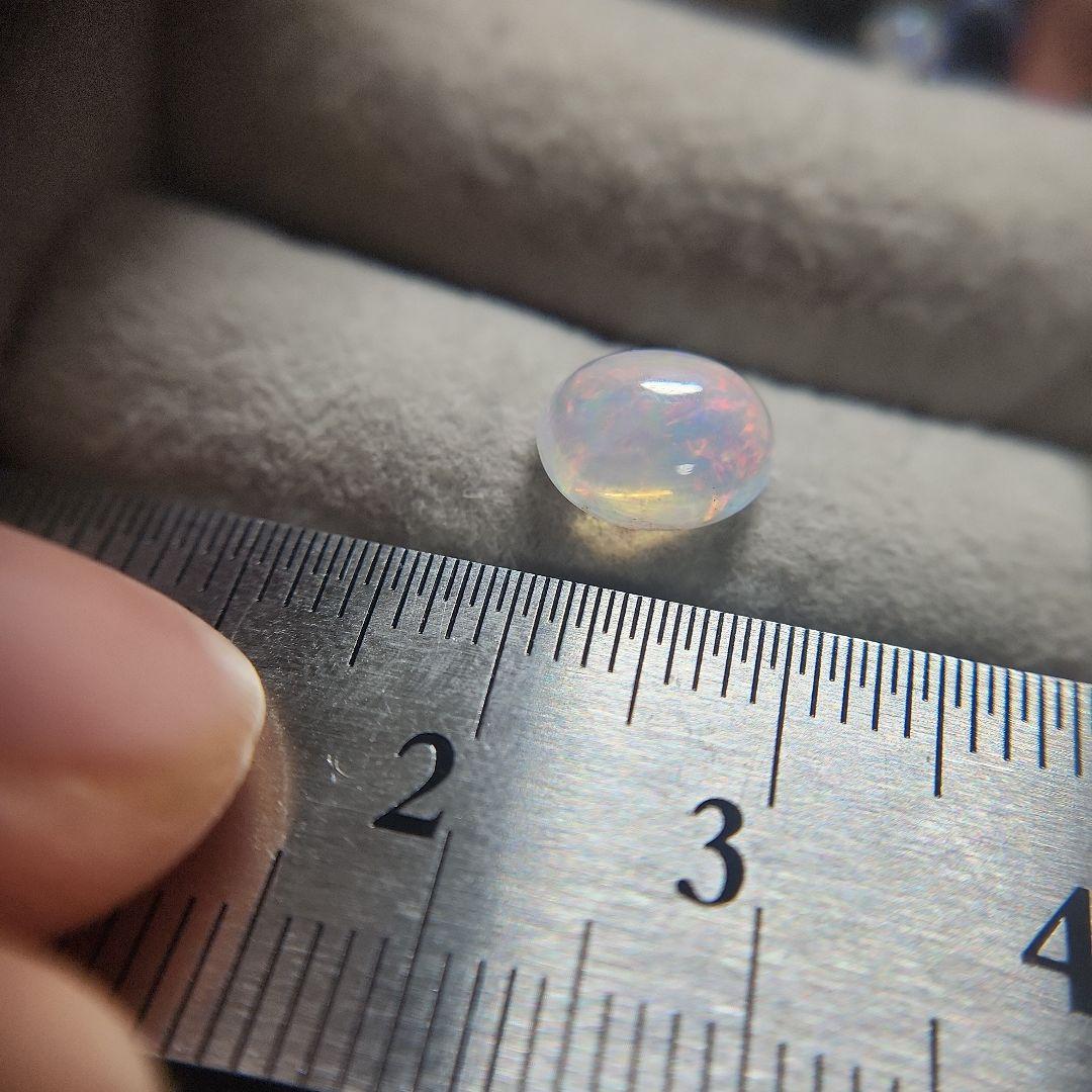 高品質儚いシャボン玉天然オパール 1.440ct