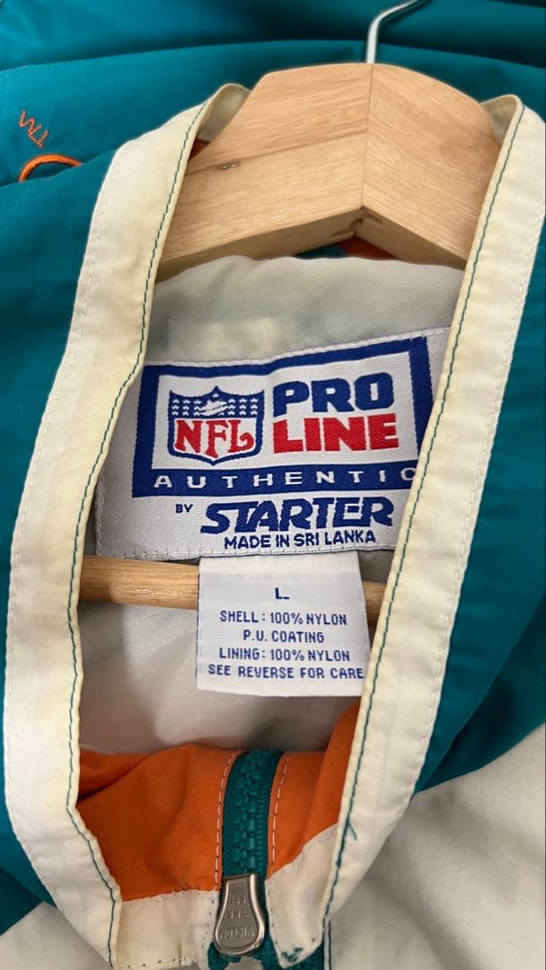 Miami Dolphins Starter ジャケット Lサイズ