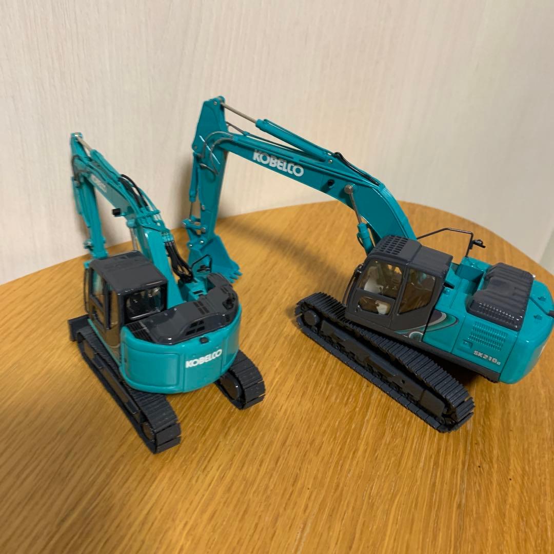 コベルコ SK210LC SK140SRミニチュア重機セット