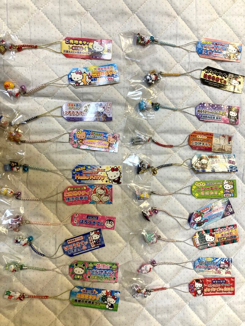 ハローキティ　ご当地　根付け　ストラップ ⭐︎２４５個⭐︎まとめ売り