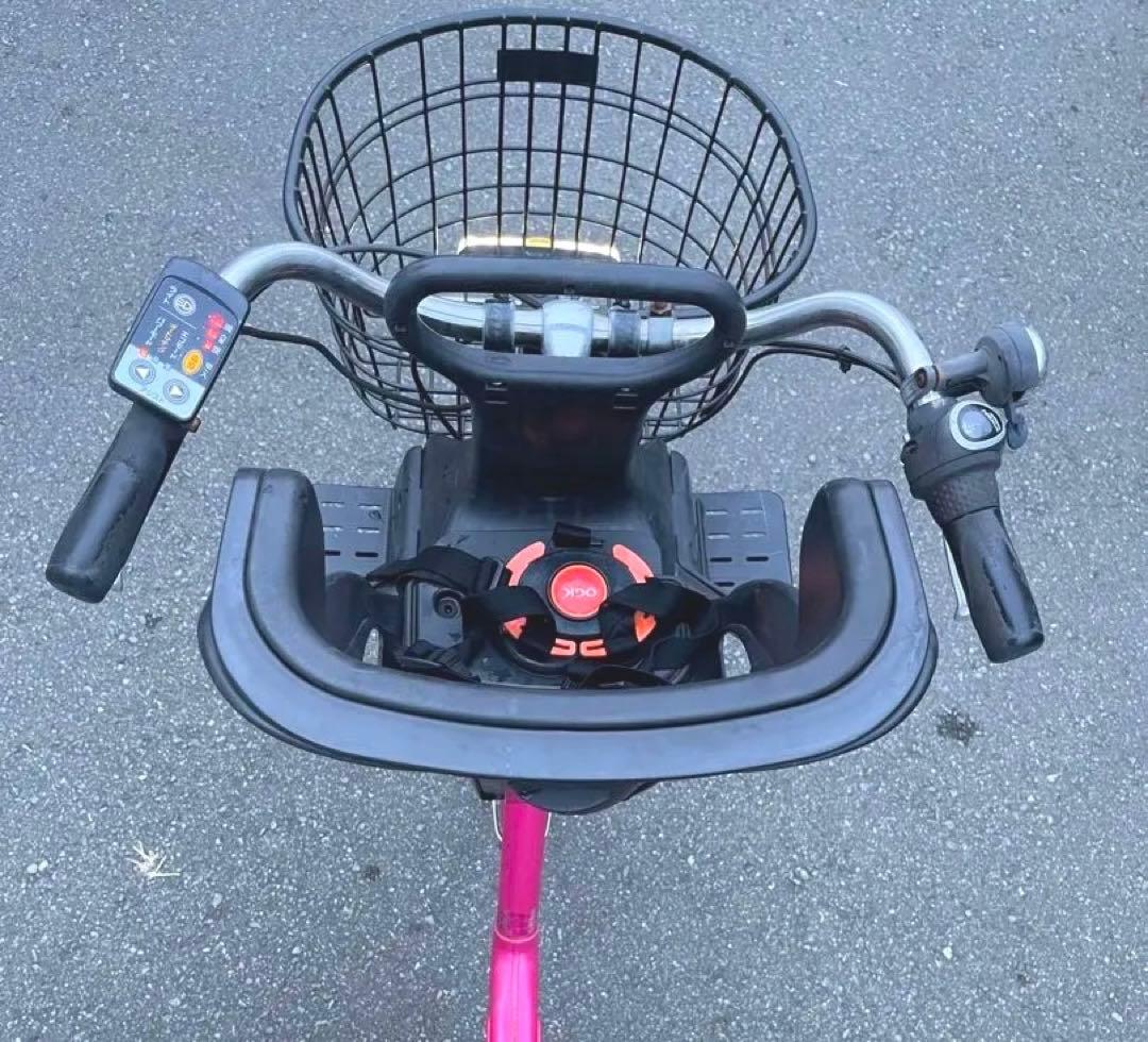 【Panasonic】電動自転車/26型/3変速/LED/付属品完備※動作確認済