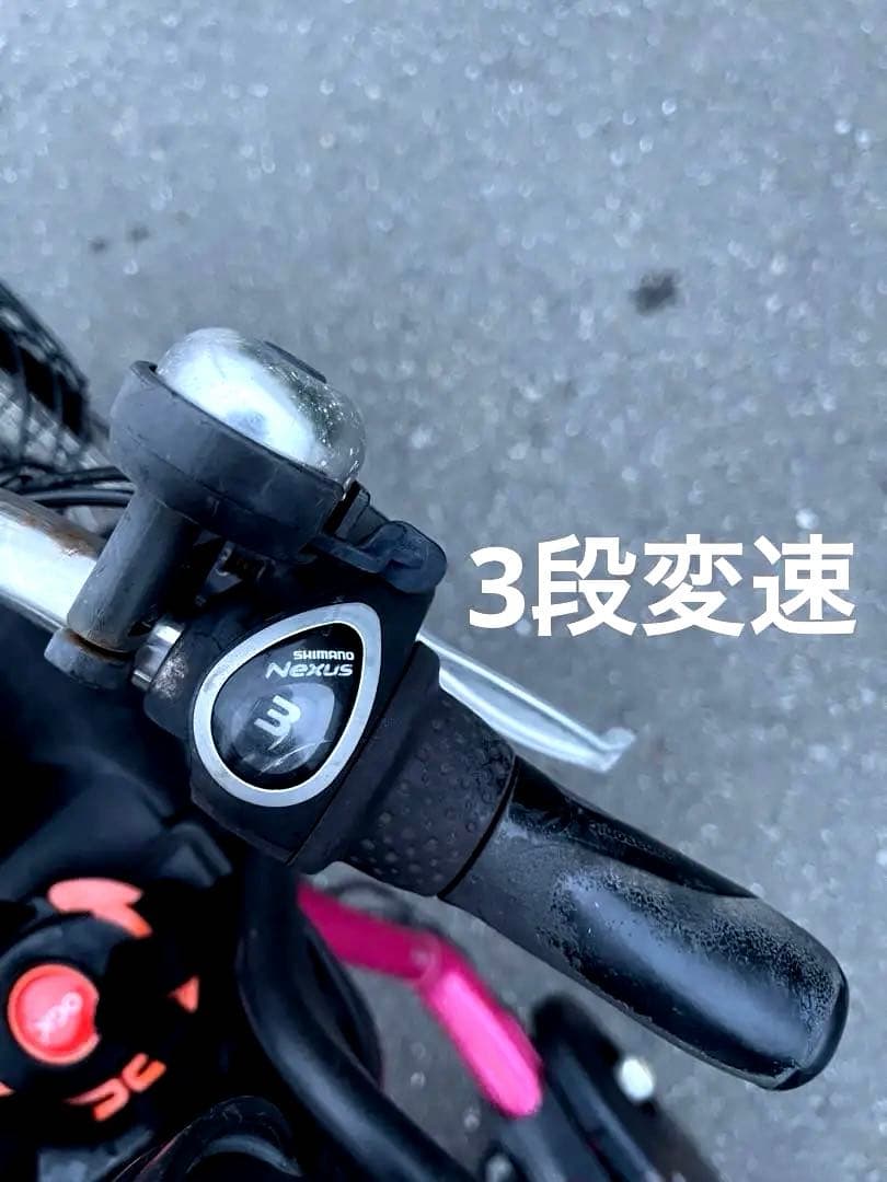 【Panasonic】電動自転車/26型/3変速/LED/付属品完備※動作確認済