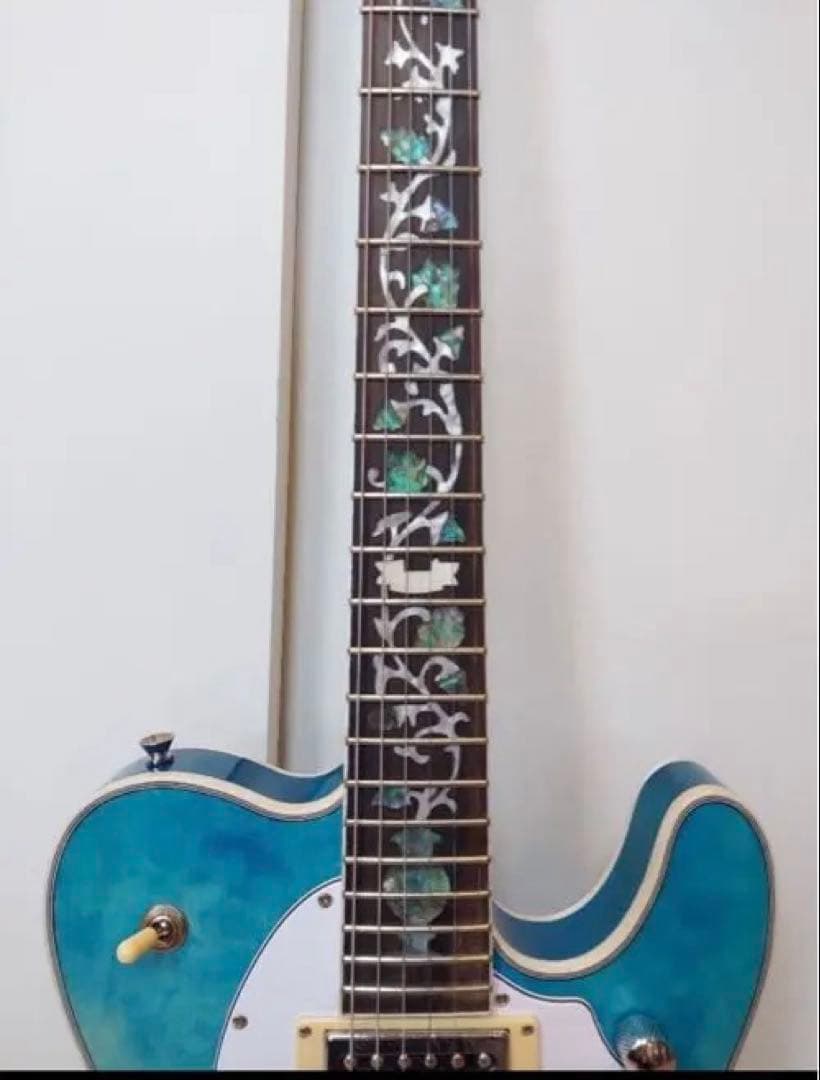 ZEUWI エレキギター ターコイズ