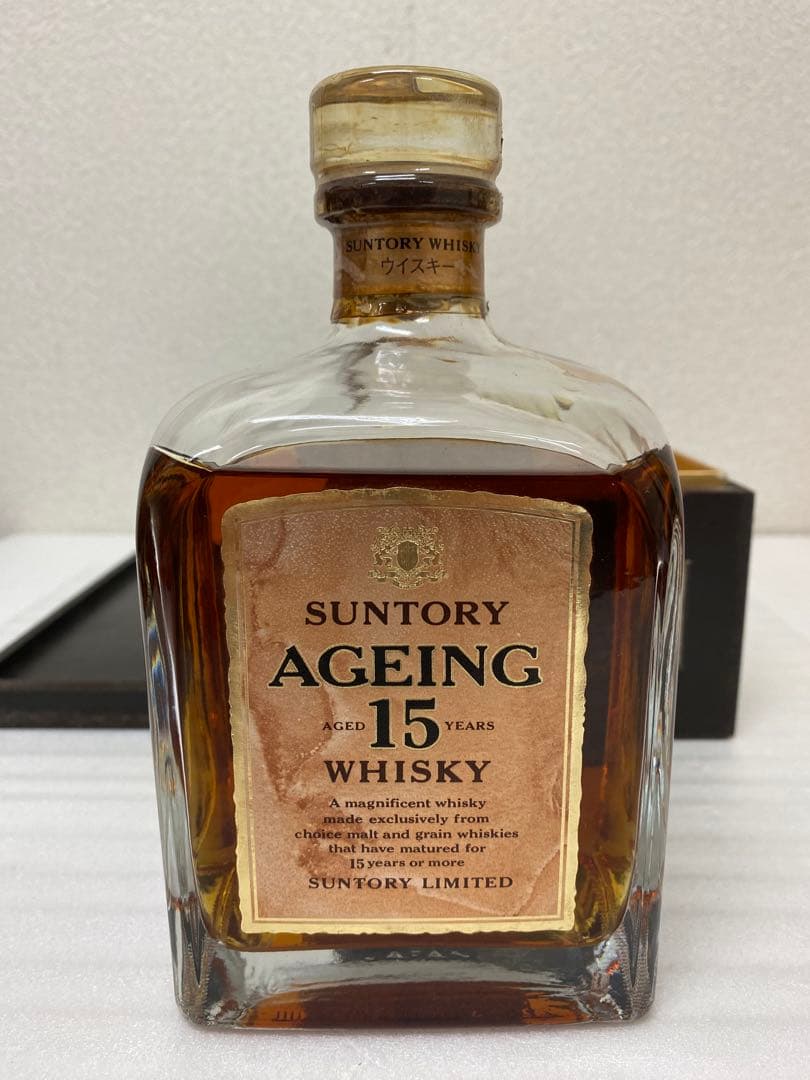 3-1581 SUNTORY AGEING 15 WHISKY 15年熟成