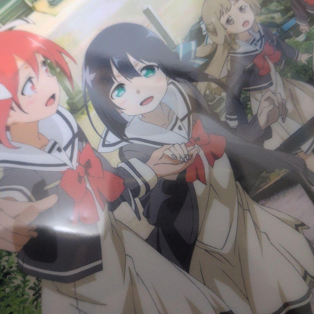 送料無料★A4クリアファイル8枚+缶バッジ1個/結城友奈は勇者である/ゆゆゆ3