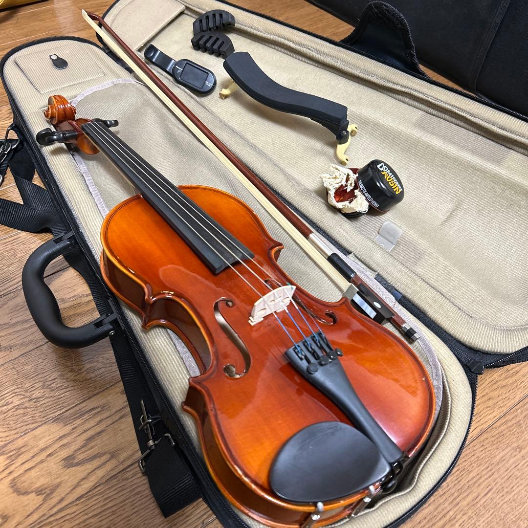 スズキバイオリン　サイズ1/2 230 2010年製　付属品セット