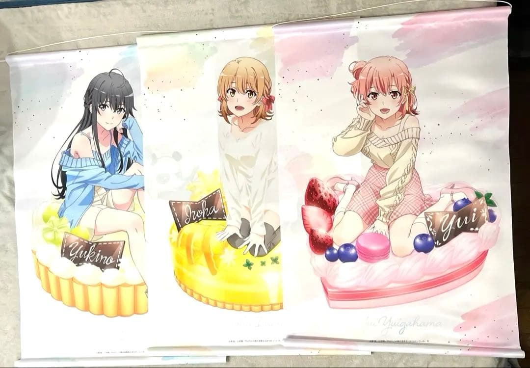 c103 俺ガイル コミケ出典記念セット B2タペストリー3種セット